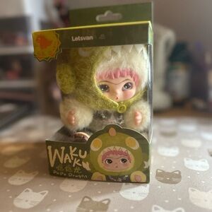 Wakuku Popo Dragon Hanging card/keychain Doll